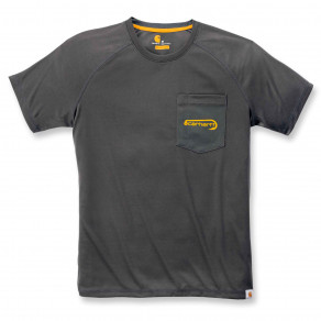 Футболка Carhartt Fishing T-Shirt S/S - 103570 (Shadow, XS)