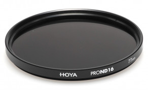 Фильтр нейтрально-серый Hoya Pro ND 16 (4 стопа) 58 мм