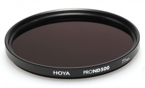 Фильтр нейтрально-серый Hoya Pro ND 500 (9 стопов) 77 мм
