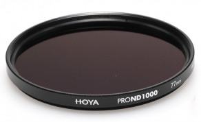 Фильтр нейтрально-серый Hoya Pro ND 1000 (10 стопов) 77 мм