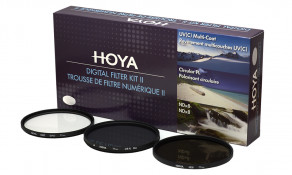 Набор фильтров (UV, Pol, NDx8) Hoya Digital Filter Kit II 62 мм