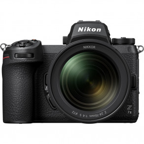 Фотоаппарат Nikon Z7 Kit 24-70 f/4 + FTZ Adapter + 64Gb XQD (VOA010K008)