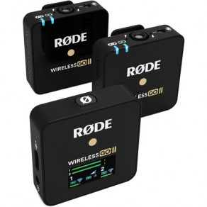 Микрофонная радиосистема Rode Wireless GO II (приемник + 2 микрофона)
