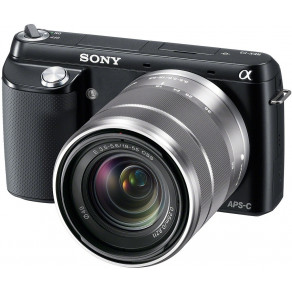 Фотоаппарат Sony NEX-F3 Kit 18-55 Black