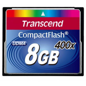 Карта памяти Transcend Premium CF 8GB x400 (TS8GCF400)
