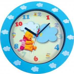 Настенные часы Technoline Pooh light blue
