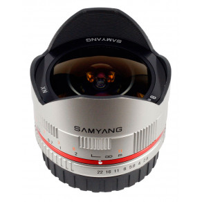 Объектив Samyang Sony-E 8mm f/2.8 UMC Fisheye Silver