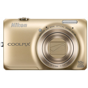 Фотоаппарат Nikon Coolpix S6300 Gold