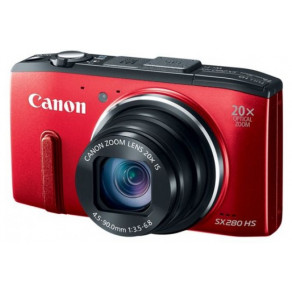 Фотоаппарат Canon PowerShot SX280 HS Red