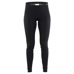 Термоштаны женские Craft Nordic Wool Pants Woman Black/Dark Grey Melange XS