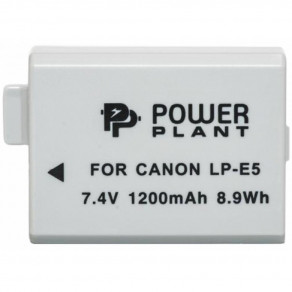 Аккумулятор PowerPlant Canon LP-E5 1200mAh (DV00DV1225)