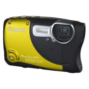 Фотоаппарат Canon PowerShot D20 Yellow