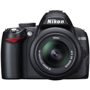 Фотоаппарат Nikon D3000 Kit 18-55 VR
