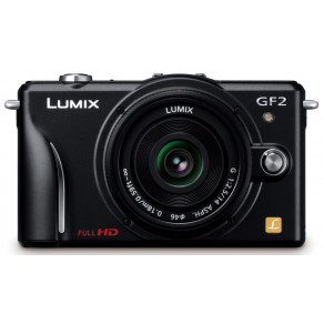 Фотоаппарат Panasonic Lumix DMC-GF2C 14mm kit black