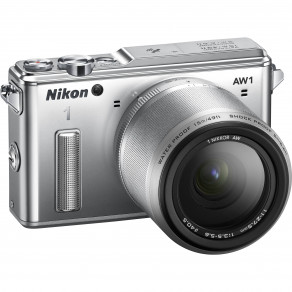 Фотоаппарат Nikon 1 AW1 Silver Kit 11-27.5mm