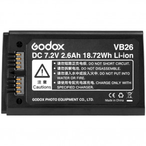Аккумулятор Godox VB26 (для V1, V860III)