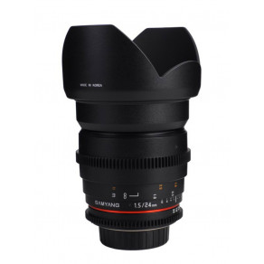 Объектив Samyang Nikon-F 24mm T1.5 ED AS UMC VDSLR (Full-Frame)