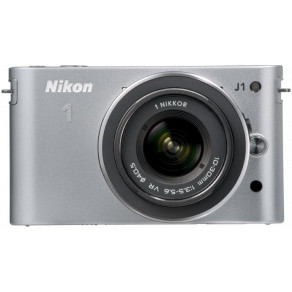 Фотоаппарат Nikon 1 J1 Silver Kit 10mm