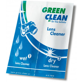 Салфетки Green Clean LC-7010-1 (влажная,сухая) для чистки оптики и техники