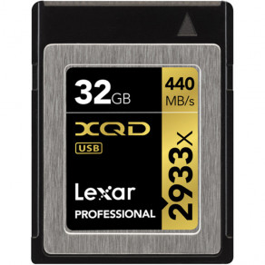 Карта памяти Lexar XQD 32GB 2933X Professional