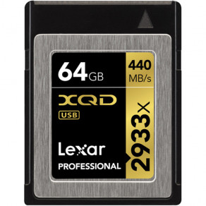 Карта памяти Lexar XQD 64GB 2933X Professional
