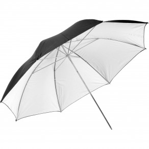 Зонт Mircopro черный/белый UB-002 100 см