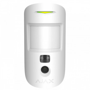 Беспроводной датчик движения с фотокамерой Ajax MotionCam Белый