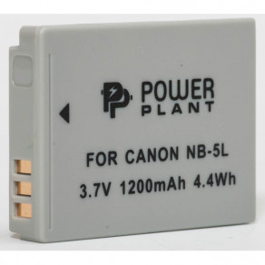 Аккумулятор PowerPlant Canon NB-5L 1200mAh (DV00DV1160)