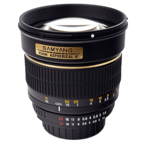 Объектив Samyang Nikon-F 85mm f/1.4 AS IF UMC AE (Full-Frame)
