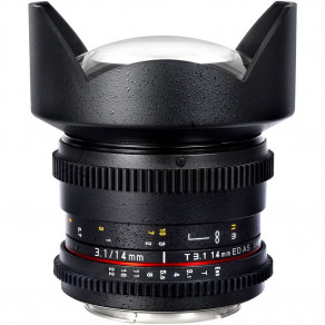 Объектив Samyang Nikon-F 14mm T3.1 ED AS IF UMC VDSLR (Full-Frame)