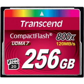 Карта памяти Transcend CF 256GB x800 (TS256GCF800)