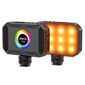 Мини видеосвет Ulanzi VL60 LED RGB 2450mAh 2500-9000K