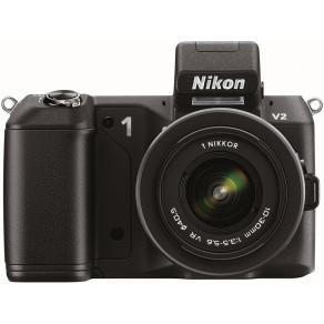 Фотоаппарат Nikon 1 V2 Black Kit 10-30 VR