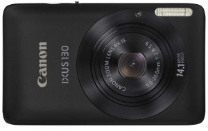 Фотоаппарат Canon IXUS 130 black IS