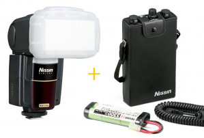 Вспышка Nissin MG8000 Extreme Canon + батарейный блок PS300