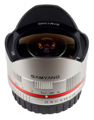 Объектив Samyang Sony-E 8mm f/2.8 UMC Fisheye Silver