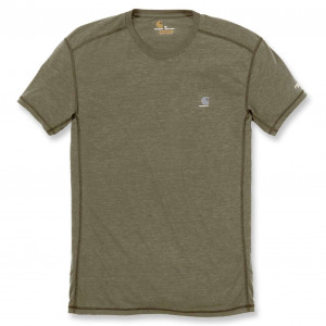 Футболка Carhartt Force Extremes T-Shirt S/S - 102960 (Burnt Olive Heather; L)