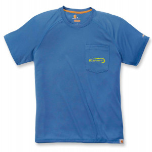 Футболка Carhartt Fishing T-Shirt S/S - 103570 (Federal Blue, S)