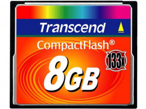Карта памяти Transcend CF 8GB x133 (TS8GCF133)