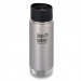 Термокружка Klean Kanteen Wide Vacuum Insulated Cafe Cap 473мл Brushed Stainless