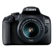 Фотоаппарат Canon EOS 2000D Kit 18-55 IS Black