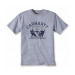 Футболка Carhartt Hard To Wear Out Graphic T-Shirt S/S - 102097 (Heather Grey, L)
