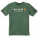 Футболка Carhartt Core Logo T-Shirt S/S - 101214 (Alpine Heather, L)