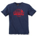 Футболка Carhartt Hammer Graphic T-Shirt S/S - 103202 (Navy, M)
