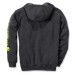 Худи Carhartt Sleeve Logo Hooded Sweatshirt - K288 (Carbon Heather, XL)