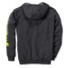 Худи Carhartt Sleeve Logo Hooded Sweatshirt K288 (Carbon Heather)
