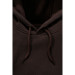 Худи Carhartt Sleeve Logo Hooded Sweatshirt - K288 (Dark Brown, S)