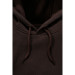 Худи Carhartt Sleeve Logo Hooded Sweatshirt K288 (Dark Brown)