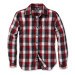 Рубашка Carhartt Slim Fit Plaid Shirt L/S - 103190 (Dark Crimson, XL)