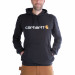 Худи Carhartt Signature Logo Hooded Sweatshirt - 100074 (Black; XS)